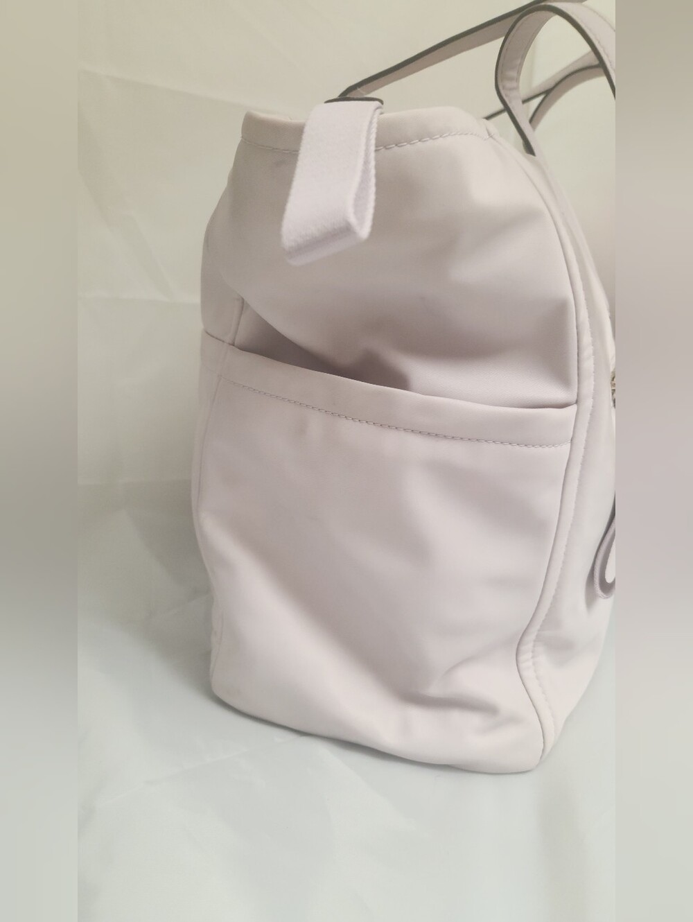 kate spade Pale Purple Nylon Diaper Bag with Many Pockets - Picture 14 of 16